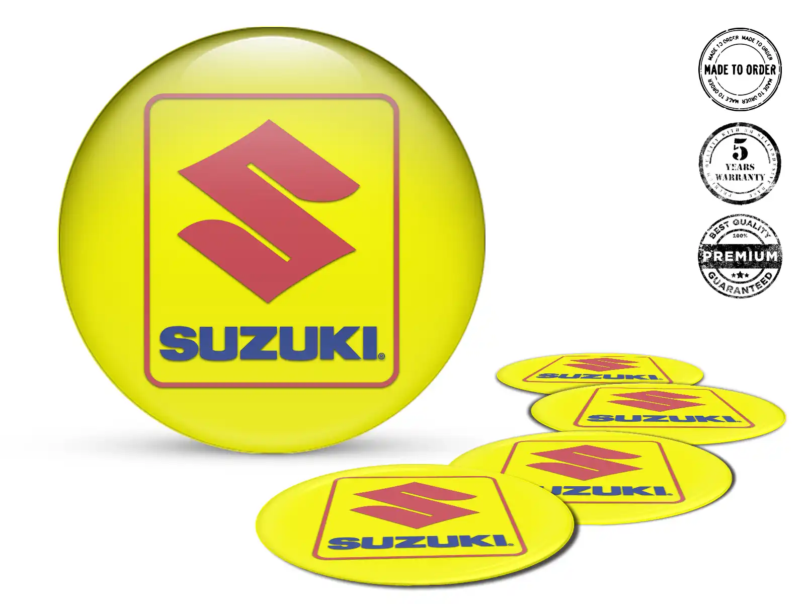 Suzuki Silikonsticker Individuell Gravitational Cascade
